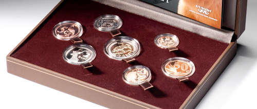 2011 South African Proof Currency coin set - still sealed