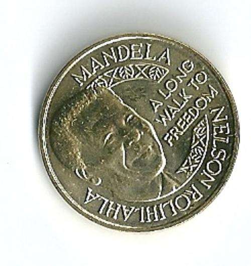 Nelson Mandela Long Walk to freedom Token - Free Mandela 1976 - 1980