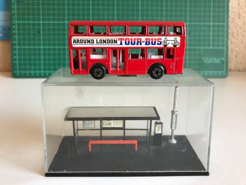 Matchbox London Bus and Bus Stop set