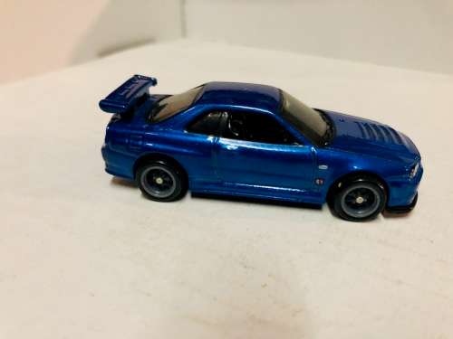 Hot Wheels Fast n Furios Nissan Skyline GT-R34 Car Culture