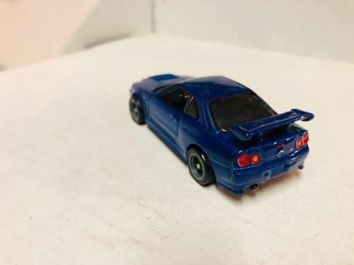 Hot Wheels Fast n Furios Nissan Skyline GT-R34 Car Culture