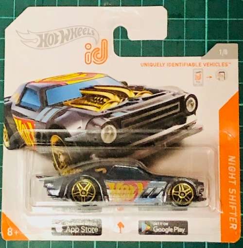 Hot Wheels Night Shifter ID Card Chase on Short card