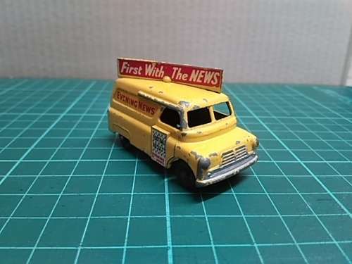 Lesney Evening News Van *RARE* 1970s