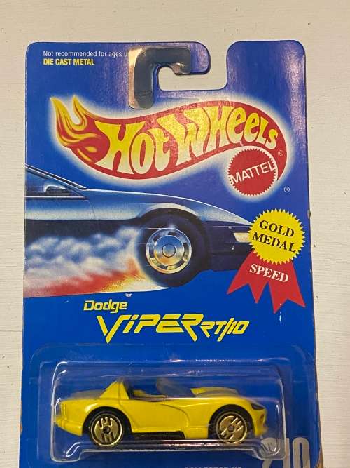 Hotwheels Dodge Viper Yellow RT10