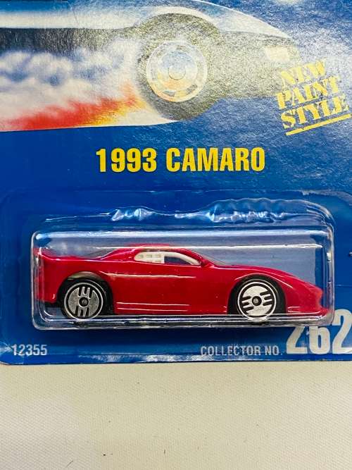 Hot Wheels Red Camaro With Ultra Hot Wheels
