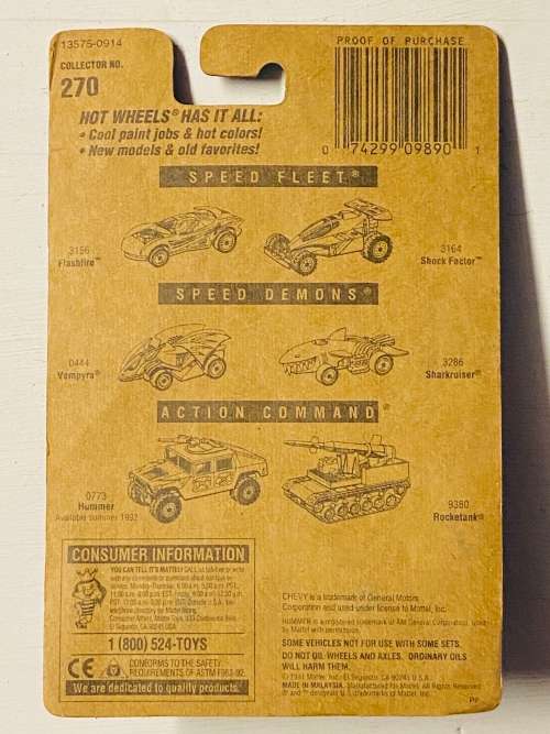 Hot Wheels Chev Stocker