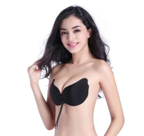 Invisible strapless bra