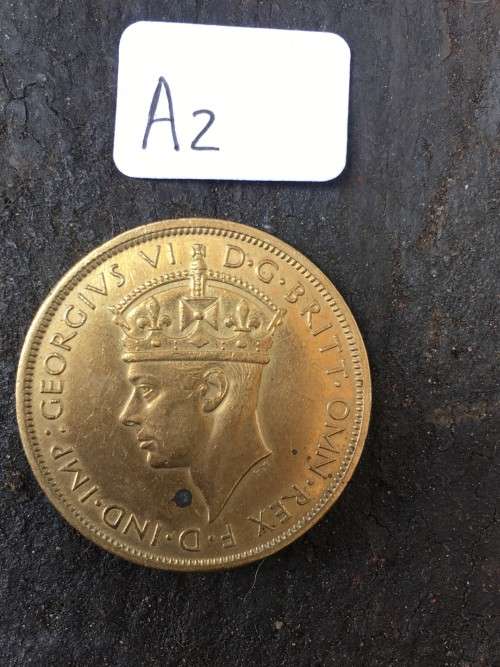 1938 British West Africa 2 Shillings  *****Crazy R1 Start****