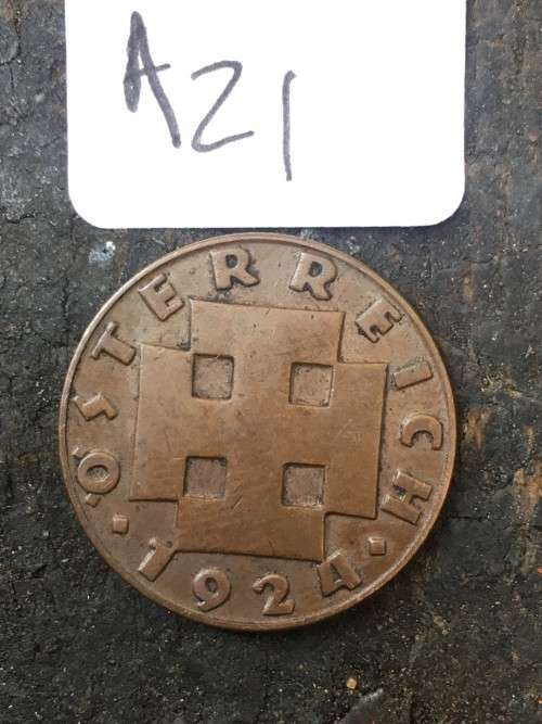 1924 Sterreich 2  *****Crazy R1 Start****