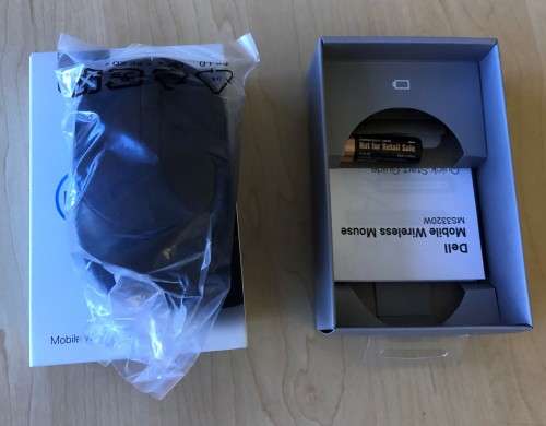 DELL Wireless mouse MS3320W