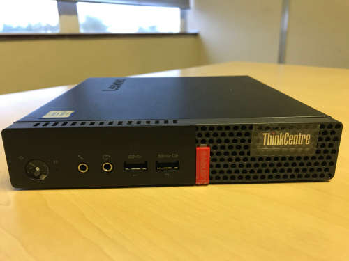 LENOVO THINKCENTER M910Q TINY PC COR i5 7th GEN 8GB Ram, 500GB HDD VGA and Display Ports