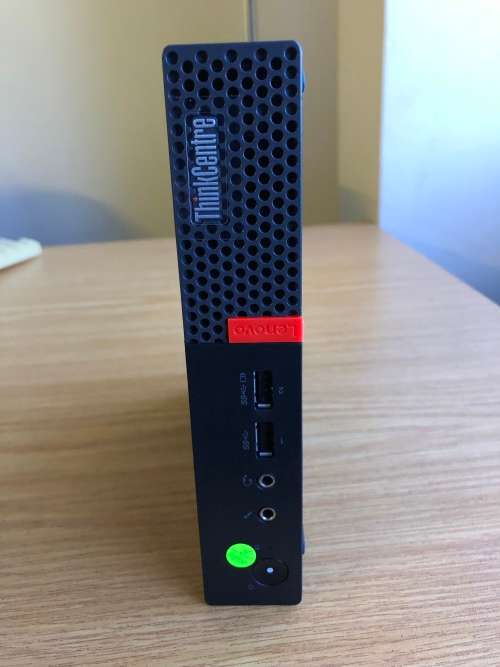 LENOVO THINKCENTER M910Q TINY PC COR i5 7th GEN 8GB Ram, 500GB HDD VGA and Display Ports