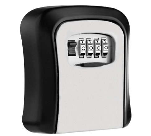 Combination Key Safe Box-gray