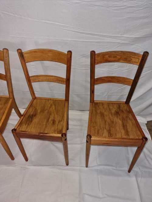 A set of Four Vintage Globe Chairs