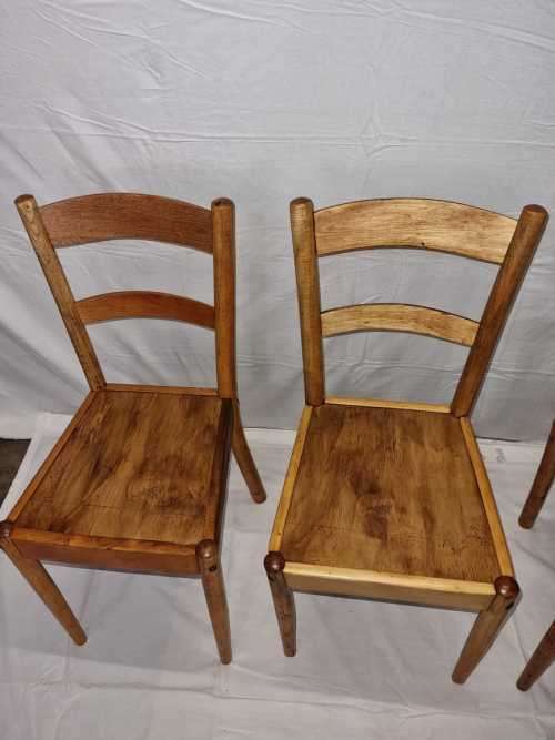 A set of Four Vintage Globe Chairs
