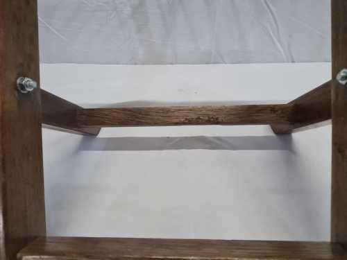 Vintage Folding Riempie Stool