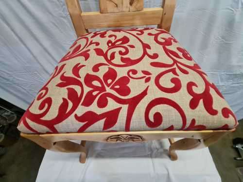 Two Occasional / Dining Room Chairs. Fully Restored and Newly Upholstered.