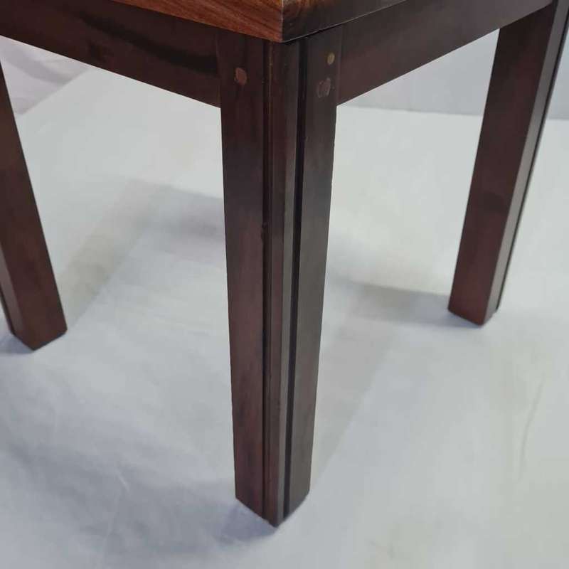 Vintage Riempie Foot Stool - Restored and new Riempies fitted. Please see description for size