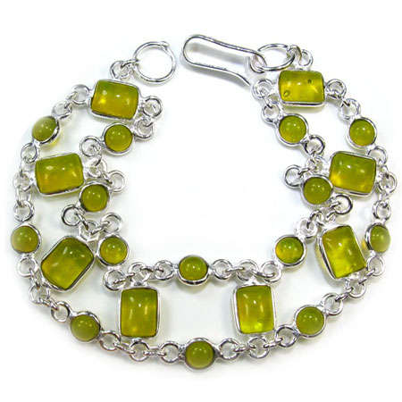 Spectacular Designer Inspired 925 Sterling Silver Bracelet