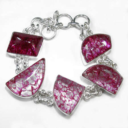 Spectacular Designer Inspired 925 Sterling Silver Bracelet