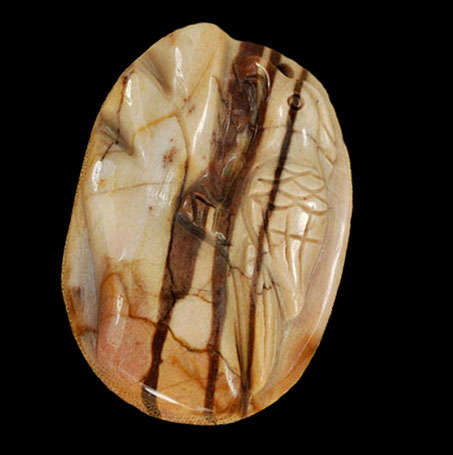 UNIQUE Handcrafted GEMSTONE -  ZEBRA JASPER  !!!