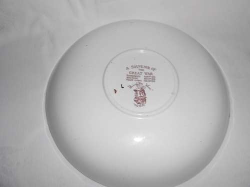 WW1 Memorabilia : Grimwades "Bainsfather" Giant Cup/Saucer in Great Condition