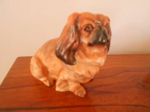 PRICE REDUCED! Vintage Royal Doulton, SEATED Pekinese Dog "Biddee of Ifield" HN 1040K