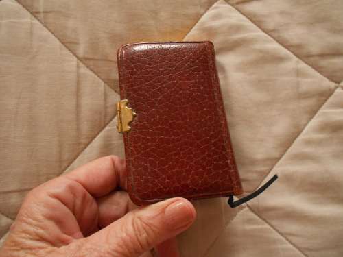 Miniature Vintage Leather-bound HET BOEK, Psalmen en Gezangen, Hervormde Kerk Nederland,VG Condition