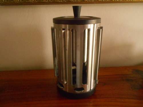 Coffee Pod Dispenser with used pod receptacle, Stainless Steel, Gd Condition