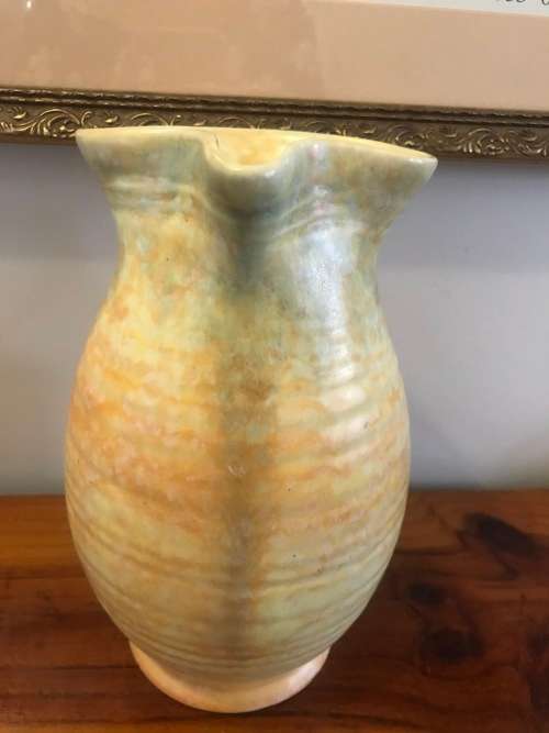 Art Deco, Large Beswick Pinch Spout Jug/Vase (England) : VG Condition