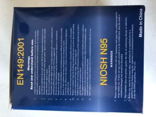 Niosh N95 Particulate Respirator Mask