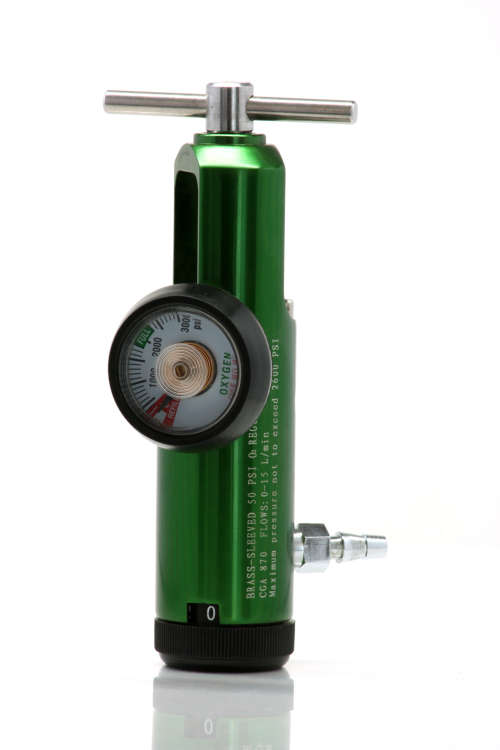 Oxygen regulator pin index