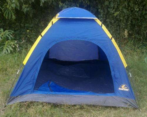 2 MAN TENT WITH 2 OPENINGS ONLY USED ONCE