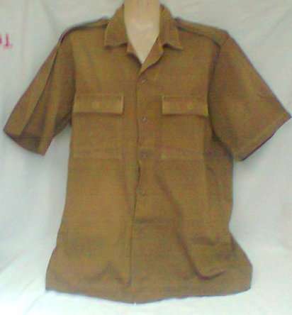 MILITARY FIELD SHIRT SHORT SLEEVED  SIZE L