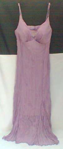 LADIES SIZE 34 LILAC THIN STRAP DRESS