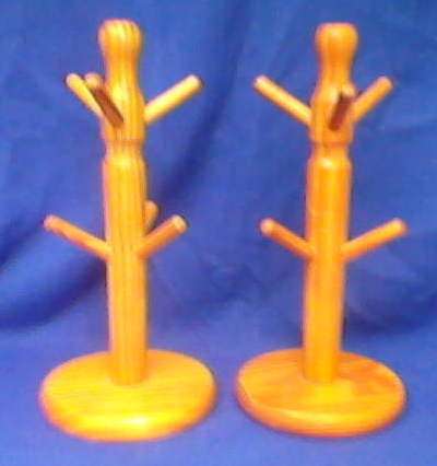 X2 WOODEN MUG HOLDER