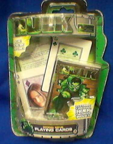 HULK CARDS OFFICIAL MOVIE PLAYING CARDS STILL SEALED