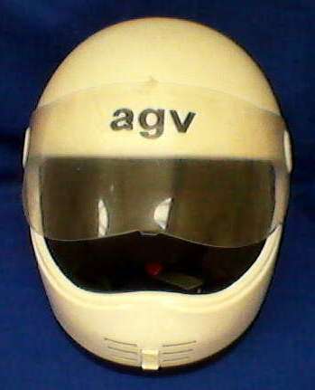 AGV MOTORBIKE HELMET.  SIZE S - 56