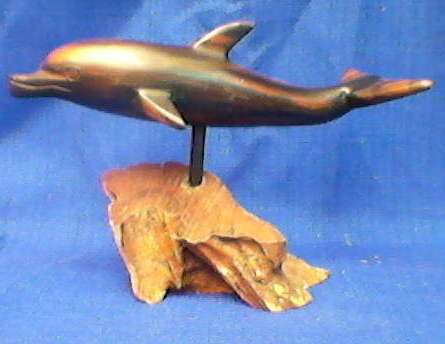 WOODEN DOLPHIN