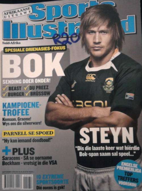 SPORTS ILLUSTRATED AFRIKAANS UITGAWE