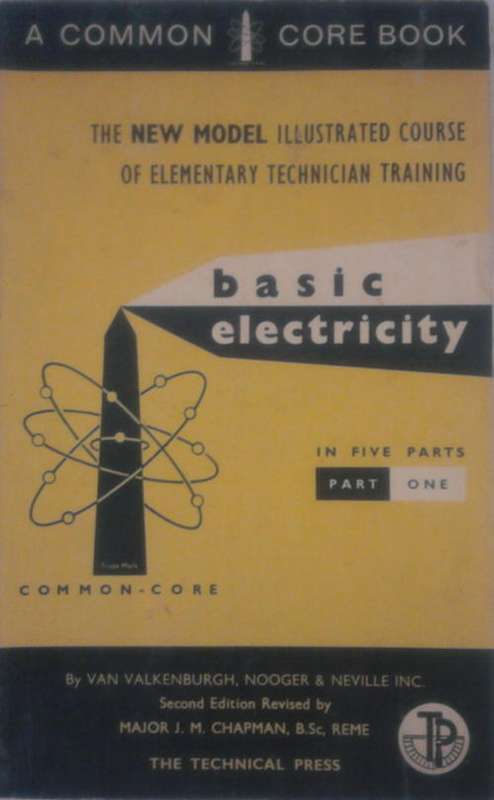 BASIC ELECTRICITY  IN FIVE PARTS BOOKS 1 THRU 5 SPFTCOVER