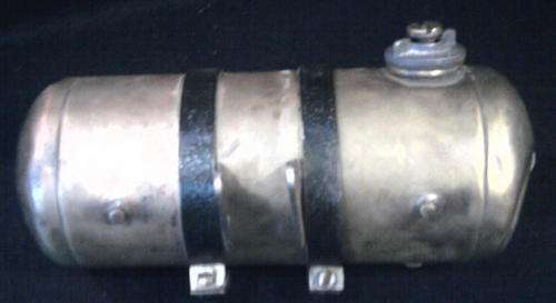 OLD STYLE FUEL CYLINDER COPPER FOR PETROL