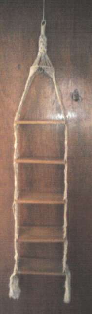 MACRAMI HANGING SHELVES