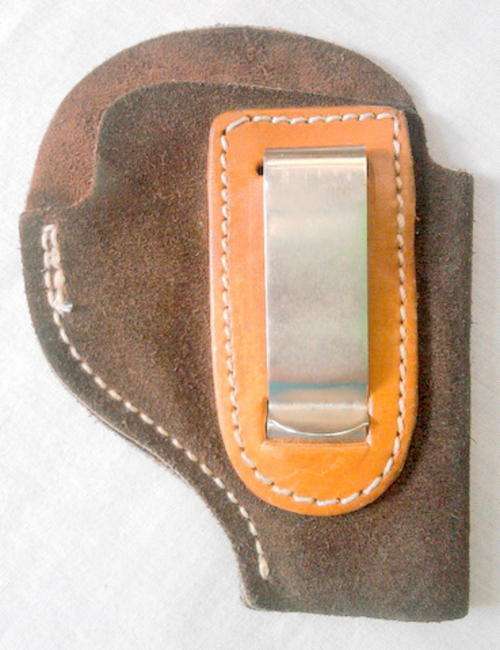 SMALL LEATHER GUN HOLSTER 13.5CM