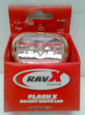 Bicycle Lamp takes x2 AAA batteries new still in box (no batteries)