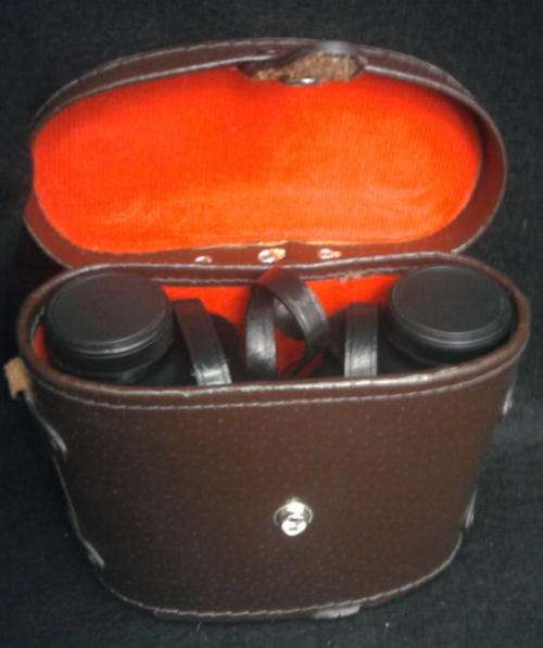 HALINA BINOCULARS 8X30 COATED OPTICS COMES WITH LENS CAPS AND POUCH