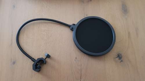 Fifine T669 Cardioid USB Condensor Microphone Arm Desk Mount Kit - Black