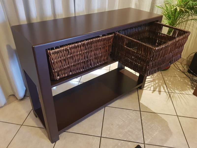 Dining Room Server with Basket Drawers