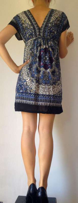 sexy v-neck Mini Dress