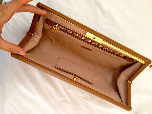 prada clutch handbag